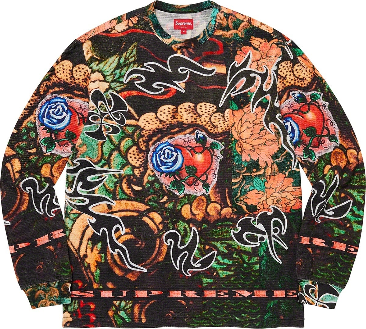 Sacred Heart Waffle L/S Top